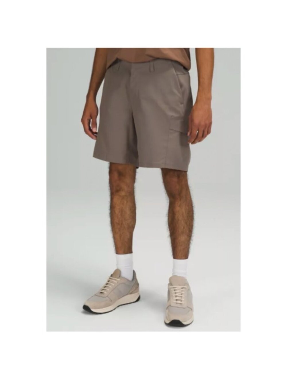 Lululemon Bowline Short Mens 30 Olive Green Cargo Hybrid Walkshort 8" Inseam